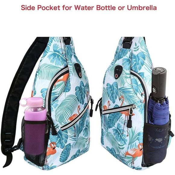 Sling Backpack Cruise Beach Travel Hiking Daypack Crossbody Shoulder‎ Bag… - Picture 7 of 7